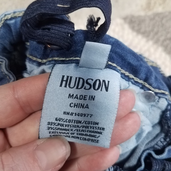 Hudson Distressed Jeans Girls Size 8 - Picture 4 of 6